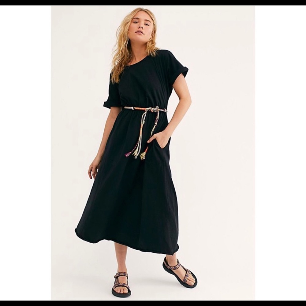 Free People Beach Black Dress - Gem